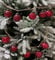 2er Set edle Luxus Glas Weihnachtskugelgirlanden Ø 5cm Weihnachtsbaum Kugeln Christbaumkugeln Weihnachts Deko (2 Stück Girlande Ornament Rot)