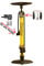 BEE Fahrradpumpe mit Manometer Standpumpe für alle Fahrrad Ventile