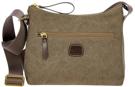 Bric's Umhängetasche Schultertasche Sorrento Shoulderbag Martina Cocoa braun