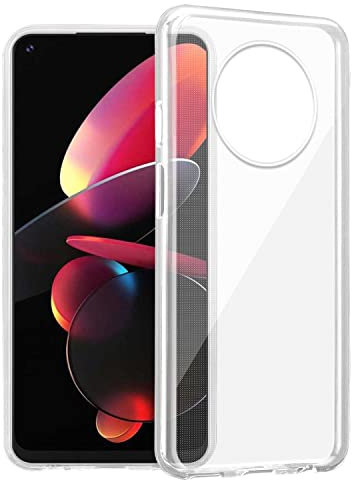 Cadorabo Custodia compatibile con Cubot MAX 3 in TRANSPARENTE - Coperchio protettivo in silicone TPU flessibile