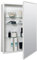 Zenna Home Rahmenloser abgeschrägtem Spiegel und 3 Ablagen, Oberfläche oder Aussparung, Stahlkörper, 61 x 76 cm Medizinschrank, Stahl