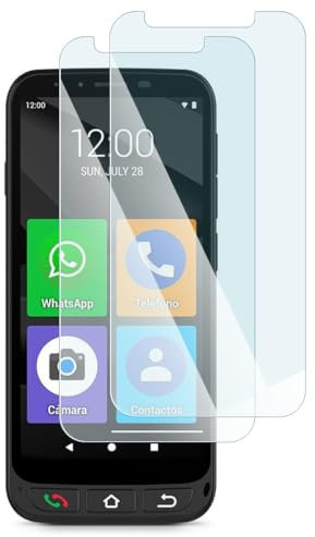 KARYLAX - Protection d'écran en Verre Flexible, Dureté 9H, Anti-Rayures, Film Protecteur Compatible pour Téléphone SPC ZEUS 4G Pro (Pack x2)