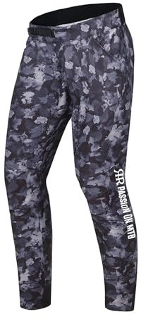 REYSHIONWA Herren Mountainbike Hose, MTB lang Pants, Leicht,Atmungsaktiv,Wasserabweisend,BMX Fahrradhose Downhill-Dirt-Bike-Hose