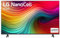 LG 75NANO81T6A 75, 4K NANOCELL, Smart TV, HDR10, WebOS24, Serie 81, Procesador Potente e Inteligente, Dolby Digital Plus, Gaming, Alexa/Google Assistant, Negro