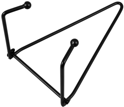 Ciieeo Wall Mounted Porcelain Plate Holder Folding Small Display Stand Picture Frame Showcase Rack for Decorative Wall Plates