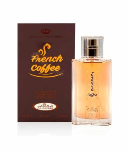 Ayat Perfumes 50 ml Eau de Parfum Arab für Damen und Herren, hergestellt in Dubai, Hinweise: Weißer Moschus, Milchschokolade, Vanille, Zimt, Rosen, (French Coffee)