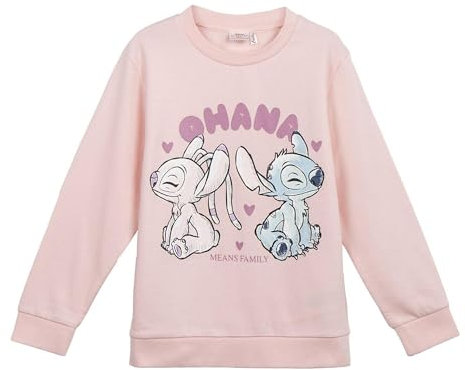CERDÁ LIFE'S LITTLE MOMENTS | Sudadera Stitch Infantil con Capucha Cotton Brushed - Sudadera Stitch Niños y Niñas Ropa Infantil Suave y Cómoda