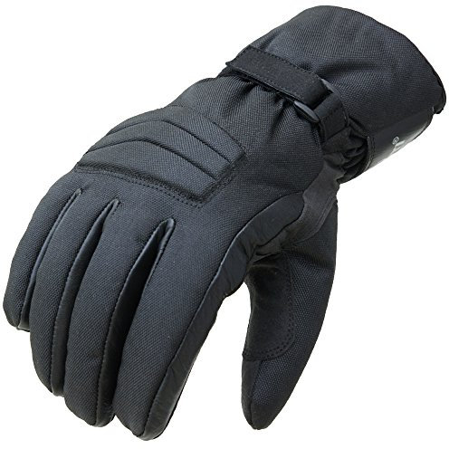 PROANTI Motorradhandschuhe Regen Winter Motorrad Roller Quad Handschuhe - L
