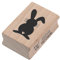 Artoz Stempel – Holzstempel – „Hase mit Klappohr“ – 50 x 35 mm – Motivstempel zum Kartenbasteln für Einladungen, Geburtstag, Grüße
