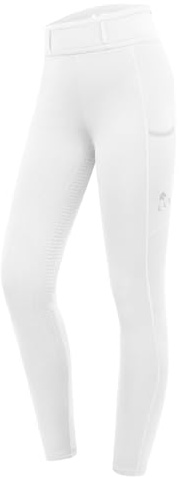 ELT Leggings da equitazione Ella, bianco, 48