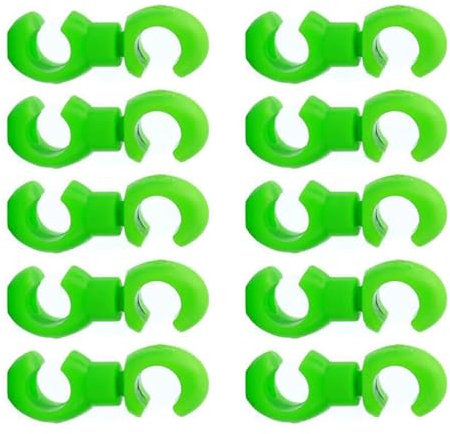 10 Stück Mountainbike-Bremsleitungs-Clips, Gehäuseleitung, Schlauchschnallen, Rohrschellen, geeignet für verschiedene Fahrräder