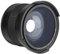 Qukaim 58 mm 0,35 x Fischaugen-Super-Weitwinkelobjektiv für SLR-DSLR-Kamera, schwarz, Fischaugenobjektiv für kreative Fotografie, kompatibel mit verschiedenen Kameramodelle