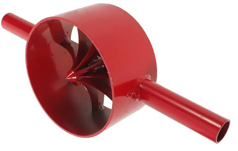 Fendeur de Bambou à 8 Lames en Acier, Robuste pour Tiges | Séparateur à 8 Voies, Sécurité Professionnelle, pour Cadres en Bambou et Jardinage Quotidien, Rouge