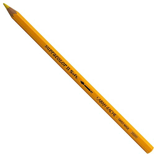 Caran D'ache Supracolor Pencil, Yellow (3888.010)