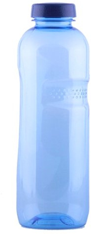 Trinkwasserflasche aus Tritan 1 Liter, 5er SET mit Blüte des Lebens - Symbol Aufdruck auf dem Trinkdeckel, Flasche gibt keine Schadstoffe ab (FDA Zulassung), und ist hervorragend geeignet um gefiltertes Wasser aufzubewahren; große Öffnung (4cm), spülmaschinengeeignet (für bis zu 80 Waschgänge), sehr robust, fast unzerbrechlich, frei von Bisphenol-A Weichmacher. Für Trinkwasser, Aquadea Kristall Wirbel Wasser und einfach Wasser für unterwegs. Blume des Lebens, hergestellt von Greiner Packaging aus Österreich, Kavodrinkflasche, Copolyester