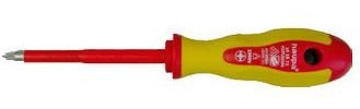 Haupa 101872 - Destornillador vde 6,0x100 para magnetotérmico