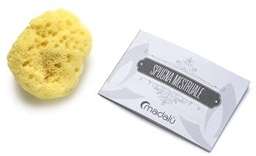 MADALU Tampone per ciclo mestruale in spugna di Mare naturale Taglia L. La spugna di mare è molto assorbente e può essere utilizzata anche durante il rapporto sessuale.