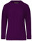 Red Olives Ladies Womens New Chunky Diamond Cable Knitted Long Sleeve Sweater Pull Over Jumper Top (12/14, Purple)