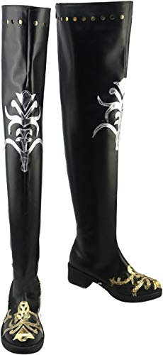 GSFDHDJS Cosplay Stiefel Schuhe for Black Butler Ciel Phantomhive Long