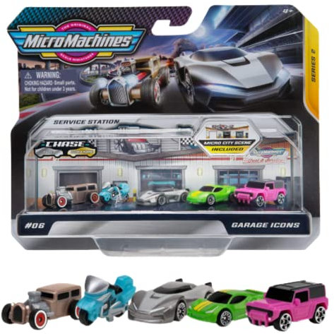 Micro Machines MMW0022 Lot d'icônes de Garage