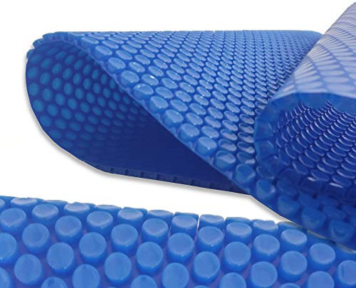 Manta térmica Piscina Acuabubble 500 micras I Ancho 5 MT -Personaliza tú el Largo I Fabricada en Europa I Duradera y de Alta eficiencia energética I Ahorro:No precisa Refuerzos en perímetro