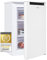 Exquisit congelador vertical, 87L, 4 estrellas, clase D, Color blanco, 3 cajones, método descongelación manual, termostato ajustable, puerta reversible, 40 db, consumo 132 kwh/año, 85,5x54,5x58 cm