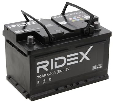 RIDEX 70Ah 640A 1S0039 B13 LB3 Starterbatterie