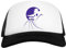 Der Schrecken, Der In Der Nacht Flattert - Darkwing Duck Weiß Schwarz Unisex Baseball Cap White Black