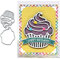 Cupcake-Shaker Metall-Stanzformen, Geburtstagskuchen, Partys, Eiscreme, Stanzformen, Schablonen, DIY, Scrapbooking, dekorative Prägepapier, Scrapbooking, Kartenherstellung