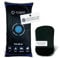 CUQOO 1kg Reusable Car Dehumidifier Bag for Car Interior - Moisture Absorber with Dashboard Mounting Anti-Slip Mat, Microwave Fast Reactivated Packets, Rechargeable Dehumidifier 1 Pack