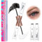 JIMIRE Eyelash Glue Adhesive 2 in 1 Bond& Seal and Lash Applicator Tweezers for DIY Cluster Individuals at Home Strong Hold Waterproof Lash Glue