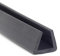 2M schwarzer Gummikantenstreifen U-Typ verdickter Antikollisions-Dichtungsstreifen Metallgehäuse Glas Stahlplatte Kartensteckplatz Kantenschutz-14x12mm 9-10mm, 2 Meter