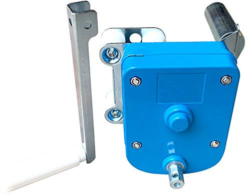 Manual Winch Greenhouse Film Roll Up Device for Sidewall, Film Coiling Rolling Blinds Machine for Greenhouse Ventilation for Agriculture and Animal Husbandry