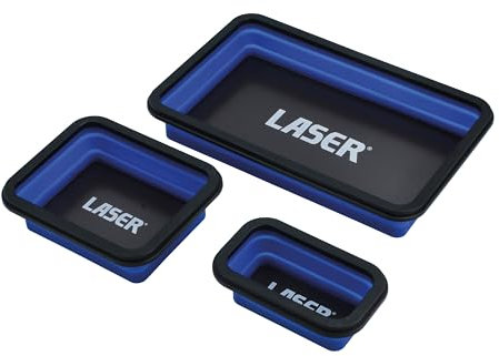 Laser 8755 Magnetic Parts Tray Set 3pc