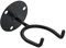 Generisch Halterung für Baseball-Schläger, Wandhalterung Ball Rack, Ballhalterung Wand Metall Ballhalter, Metall-Aufbewahrungsregal für Golfbälle, Baseballs, Baseballschläger