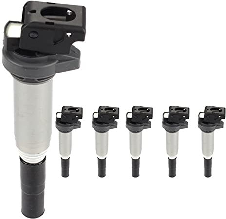 0221504100/12137551260/12131712219 6 STÜCKE Zündspulen, Für Peugeot 207 308, Für Citroen C4 C5, Für BMW 3/5/7 X3/X5/X7 E39 E46 E60