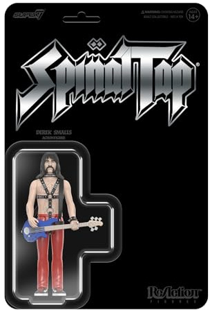 SUPER7 Spinal Tap Reaction Figures Wave 01 - Derek Smalls Action Figure