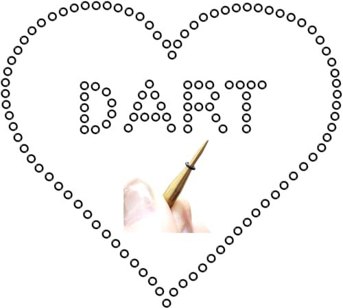Ohne dir kann ich nicht bin 125 Gummiringe + 1 Aufzieher Premium Dart Set, O - Ringe für Aluminium Schäfte und alle Shafts mit 2BA Gewinde + Adapter/Tool/Werkzeug/Applikator, Dartpfeile Zubehör