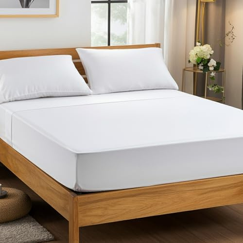 Home Sweet Home UK 25cm Fitted Bed Sheets Bunk - Super Soft Deep Bunk Fitted Sheet Brushed Microfibre Anti Wrinkle Small Single Bed Sheets Breathable & Fade Resistant Fitted Small Single Bed Sheet