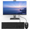 All-in-One PC 27inch Desktop Computer PC Rotatable Screen With Core i7(Up to 3.20Ghz)512GB SSD 16GB RAM Front Webcam,All-in-one Computer Supporting Dual-band WiFi 2.4G/5.2G Bluetooth 4.2, Black