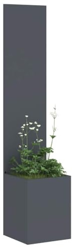 vidaXL Garten Sichtschutz-Leinwand Anthrazit 32 x 32 x 150 cm