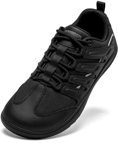 HOBIBEAR Wide Barefoot Shoes Men Women Walking Trail Running Sneakers | Zero Drop Sole | Lightweight Comfortable