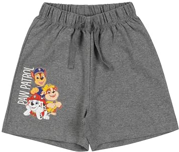Paw Patrol - Shorts für Jungen Kinder Kurze Hose Trainingshose Bermuda Grau
