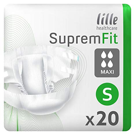 Lille Healthcare Suprem Fit Maxi Small (2190ml) 20 Pack Incontinence Protection