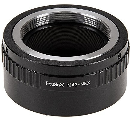 Fotodiox Lens Mount Adapter Compatible with M42 Type 2 and Type 1 Lenses on Sony E-Mount Cameras