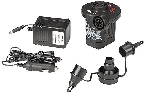 Intex Quick Fill AC/DC Elektrische Pumpe - Elektrische Luftpumpe - Mit 3 Düsenaufsätze