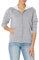 Hanes - Felpa da Donna con Cappuccio in Pile EcoSmart con Cerniera Integrale, Acciaio Leggero., X-Large
