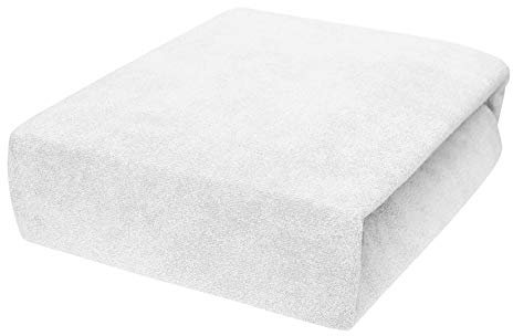 Best For Kids Spannbettlaken | Spannbettlaken 55x90 cm | Spannbettlaken für alle | 100% Baumwolle und Frottee Spannbettlaken und Jersey Spannbettlaken | Winter Spannbettlaken | warme spannbettlaken