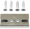 GU Schließblech Schliessplatte 9-42655-30 oder 9.42655.30 oder auch 9 42655 30 1549 (9-42655-30-0-1) incl. SN-TEC Montagematerial