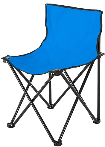 ZONEMEL Tragbarer Sauna-Stuhl, schnell zusammenklappbar, ideal für Sauna, Angeln, leichte kompakte Rucksackstühle, Blau
